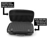Travel Case for Razer Kishi Ultra - Gaming Controller Case with Impact Foam & Accessory Storage