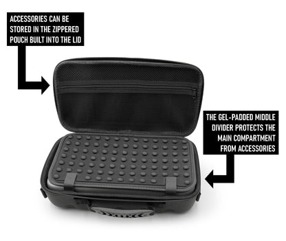 Audio-Technica Sound Burger Case - Protective Travel Case for AT-SB727 Portable Turntable - Black or Grey Options
