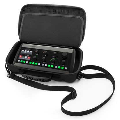 Audio Mixer Case Compatible With Behringer P16 Stage Mixer and P16-HQ Powerplay In Ear Accessories, Fits Mixers up to 12.0” x 6.0” x 2.5”