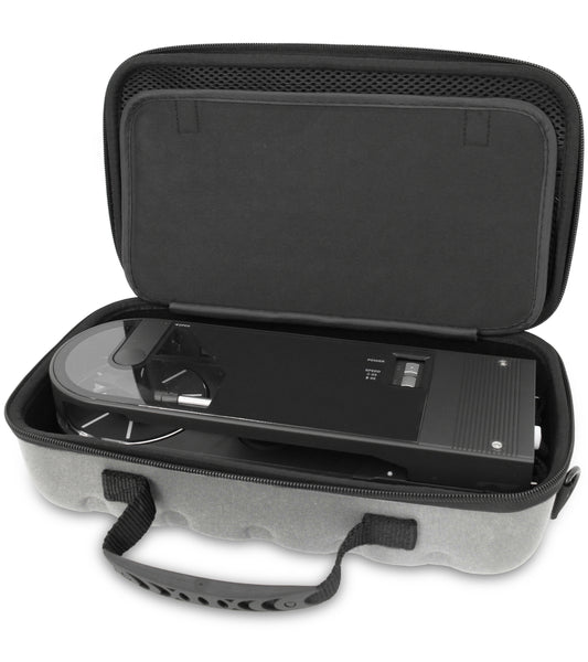 Audio-Technica Sound Burger Case - Protective Travel Case for AT-SB727 Portable Turntable - Black or Grey Options