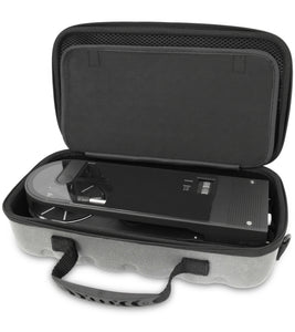 Audio-Technica Sound Burger Case - Protective Travel Case for AT-SB727 Portable Turntable - Black or Grey Options
