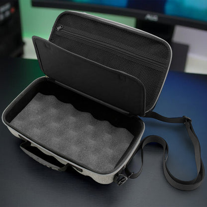 Carrying Case Compatible with ASUS ROG Xbox Ally X Gaming Handheld PC - Protective Carry Bag with Shoulder Strap for Touchscreen Gaming Console, Gray