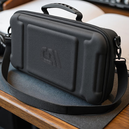 Travel Case Compatible with RODE RODECaster Video S All-in-One Audio/Video Console – Protective Carry Bag with Shoulder Strap for Podcasters