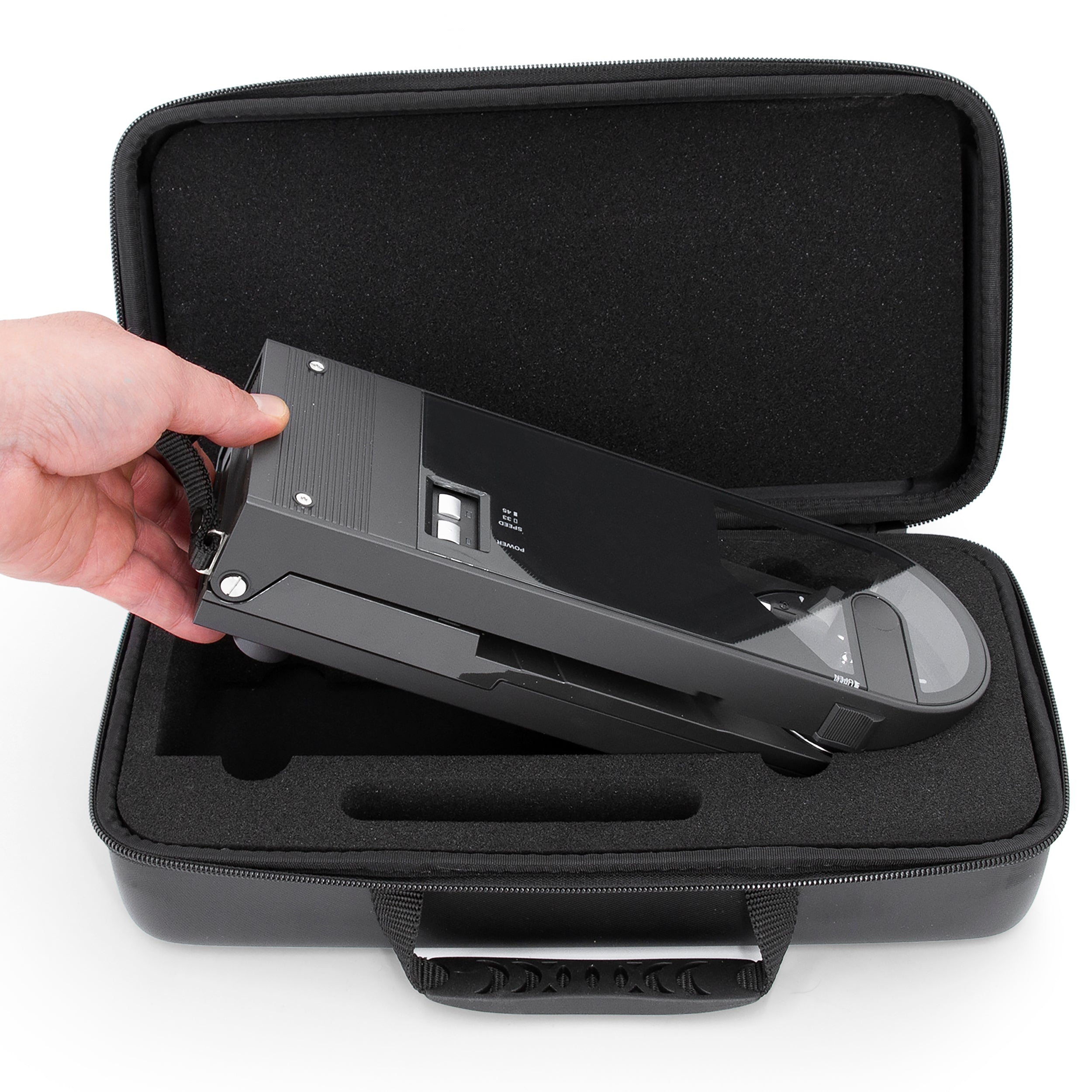CASEMATIX Carry Case For Audio-Technica AT-SB727 Sound Burger Portable Record Player