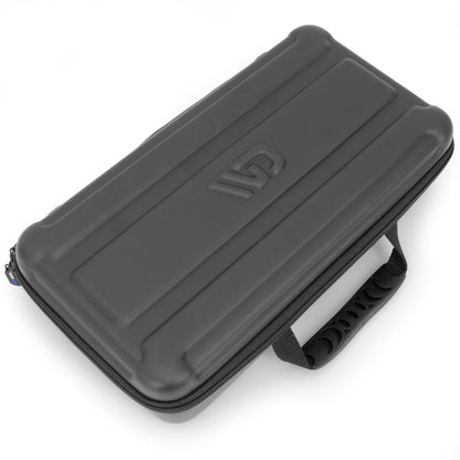 Travel Case Compatible with Mackie 402VLZ4 Channel Mixer - Padded Foam DJ Mixer Bag for Small Accessories Up to 13.0" x 6.5" x 2.0"