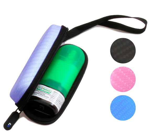 Flonase Nasal Spray Case - Professional Protection Travel Case with Wrist Strap & Carabiner
