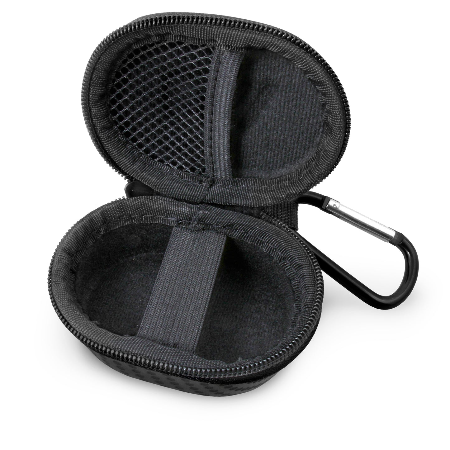 Travel Case Compatible with Beats Solo Buds True Wireless Earbuds – EVA Hard Shell with Carabiner, Compact Earbud Storage (Case Only)