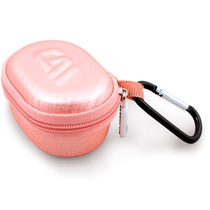 Travel Case Compatible with Beats Solo Buds True Wireless Earbuds – EVA Hard Shell with Carabiner, Compact Earbud Storage (Case Only)