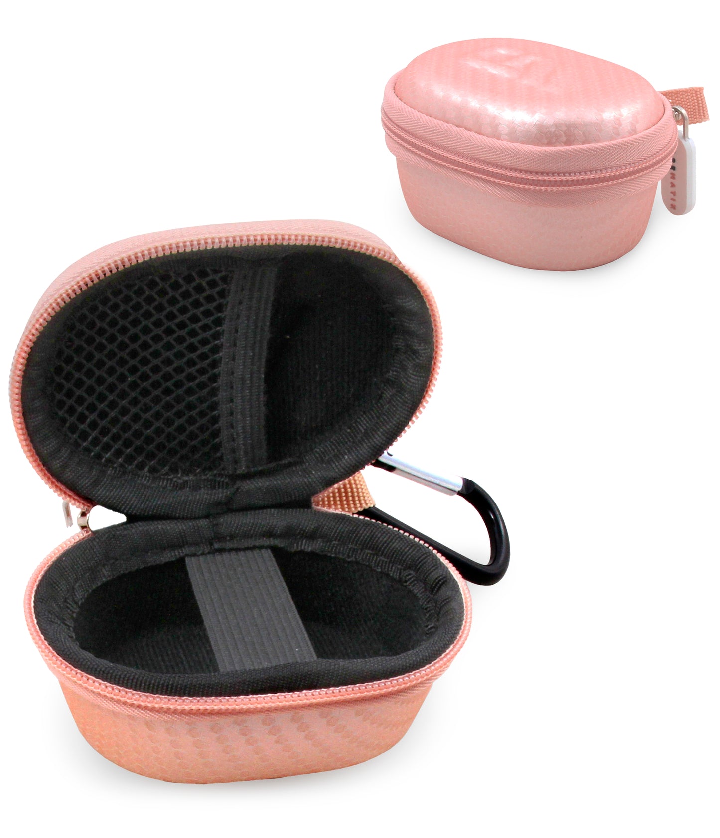 Travel Case Compatible with Beats Solo Buds True Wireless Earbuds – EVA Hard Shell with Carabiner, Compact Earbud Storage (Case Only)