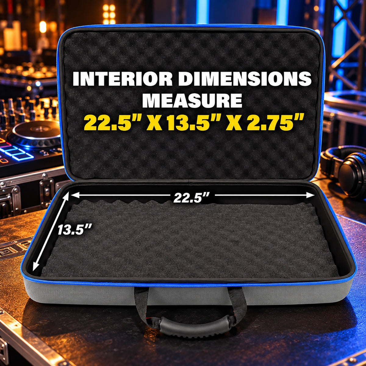 Protective DJ Case Compatible with Numark Mixstream Pro Plus, NV2 Serato DJ Controllers - Includes Case Only