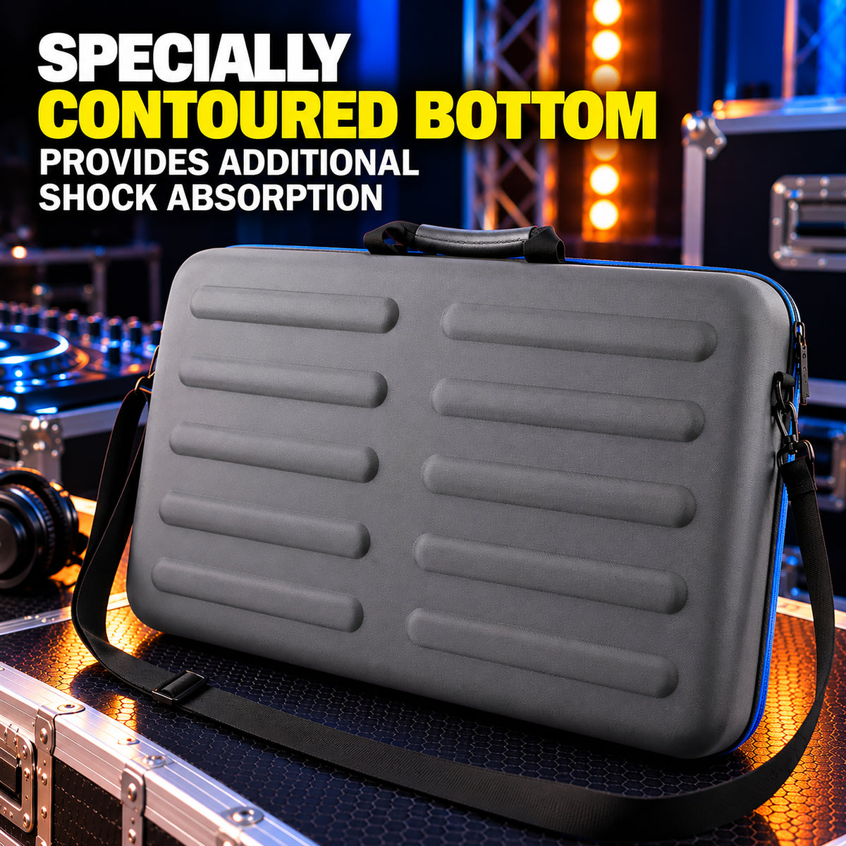 Protective DJ Case Compatible with Numark Mixstream Pro Plus, NV2 Serato DJ Controllers - Includes Case Only