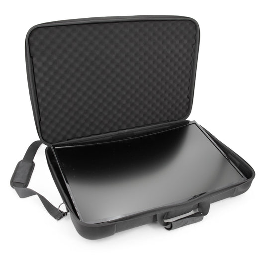 Portable Monitor Case Fits 24–29 Inch Gaming Monitors or Laptops – Hard Shell EVA Screen Cover with Padding & Accessory Storage for 24” & 27” Displays