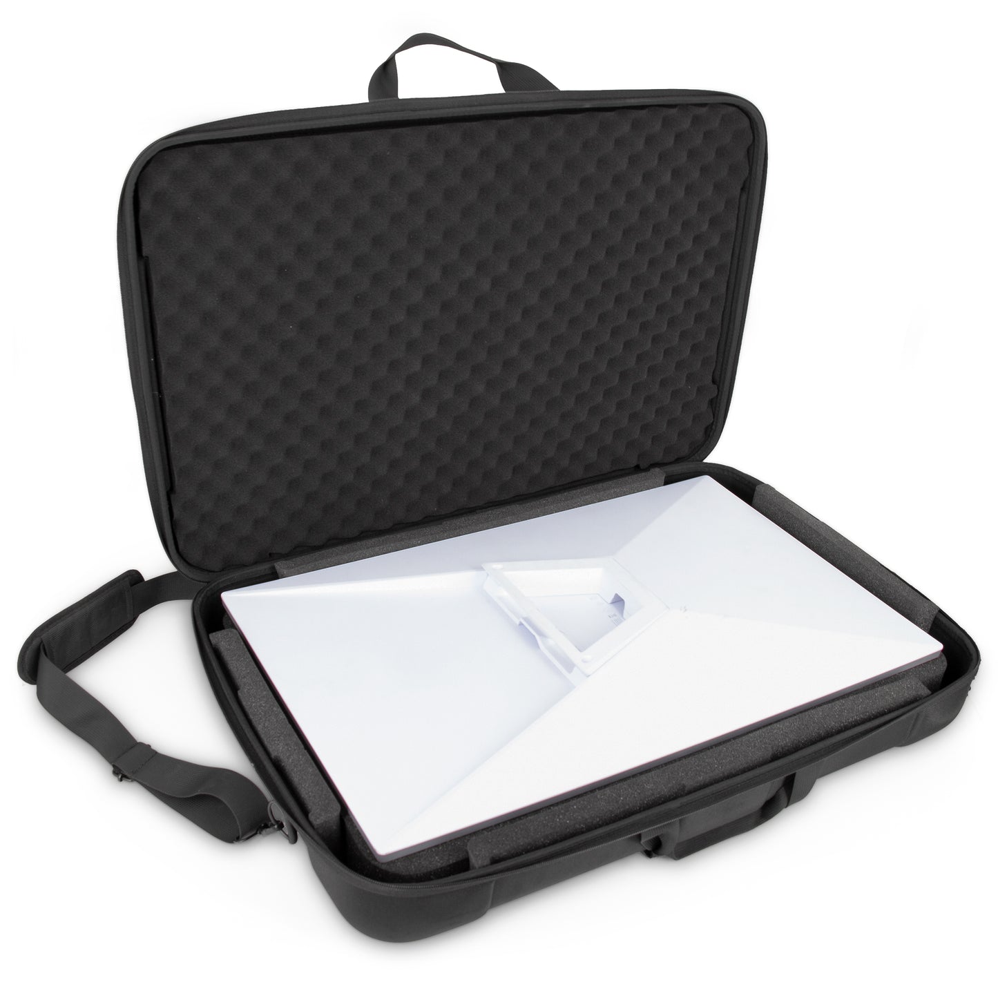 Travel Case Compatible with Starlink Gen 3 Standard Dish Kit – Impact Resistant Hard Case with Precision Cut Foam, Accessory Storage & Carry Strap