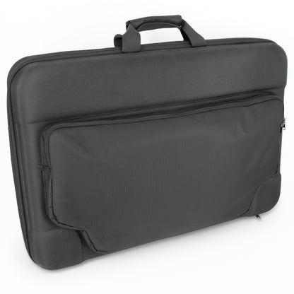 Portable Monitor Case Fits 24–29 Inch Gaming Monitors or Laptops – Hard Shell EVA Screen Cover with Padding & Accessory Storage for 24” & 27” Displays