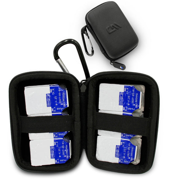 Travel Case for Contact Lenses Fits 12 Daily Disposable Contacts in a ...