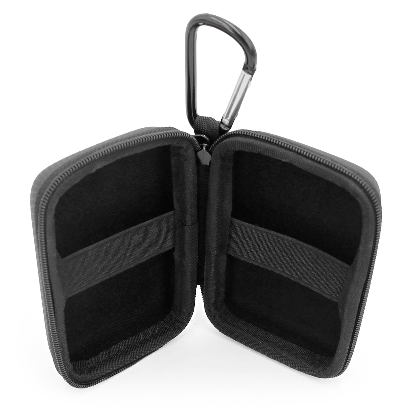 Carrying Case Compatible with Fosi Audio MD3 Portable DAC Headphone Amplifier - Hard Shell EVA Travel Case with Carabiner, Black
