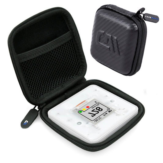 Carry Case Compatible with SAF Aranet4 Home Air Quality Monitor Co2 Device in an EVA Hard Shell with Cable Pocket - Includes Case Only