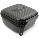 CASEMATIX Hard Shell Travel Case Compatible with Bitzee Interactive Digital Pet -Carry Case Only with Carabiner - Black