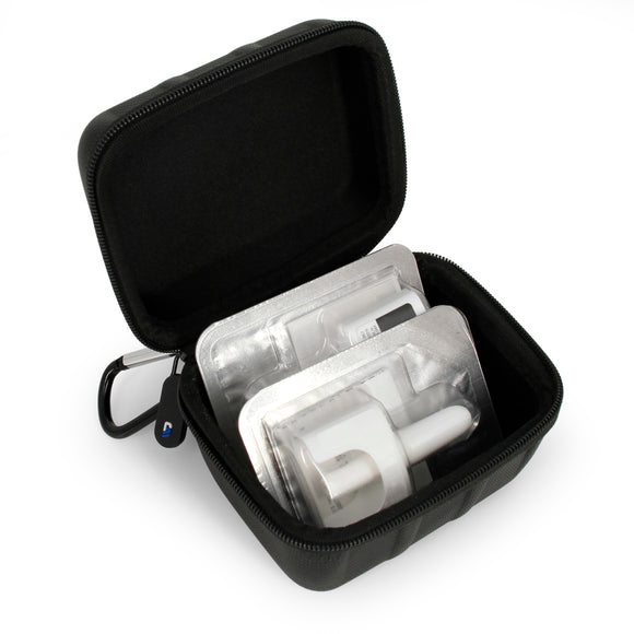 CASEMATIX Discreet Clip On Travel Case Compatible with Up to Three Naloxone Nasal Spray Applicator Kits, Includes Clip On Case Only