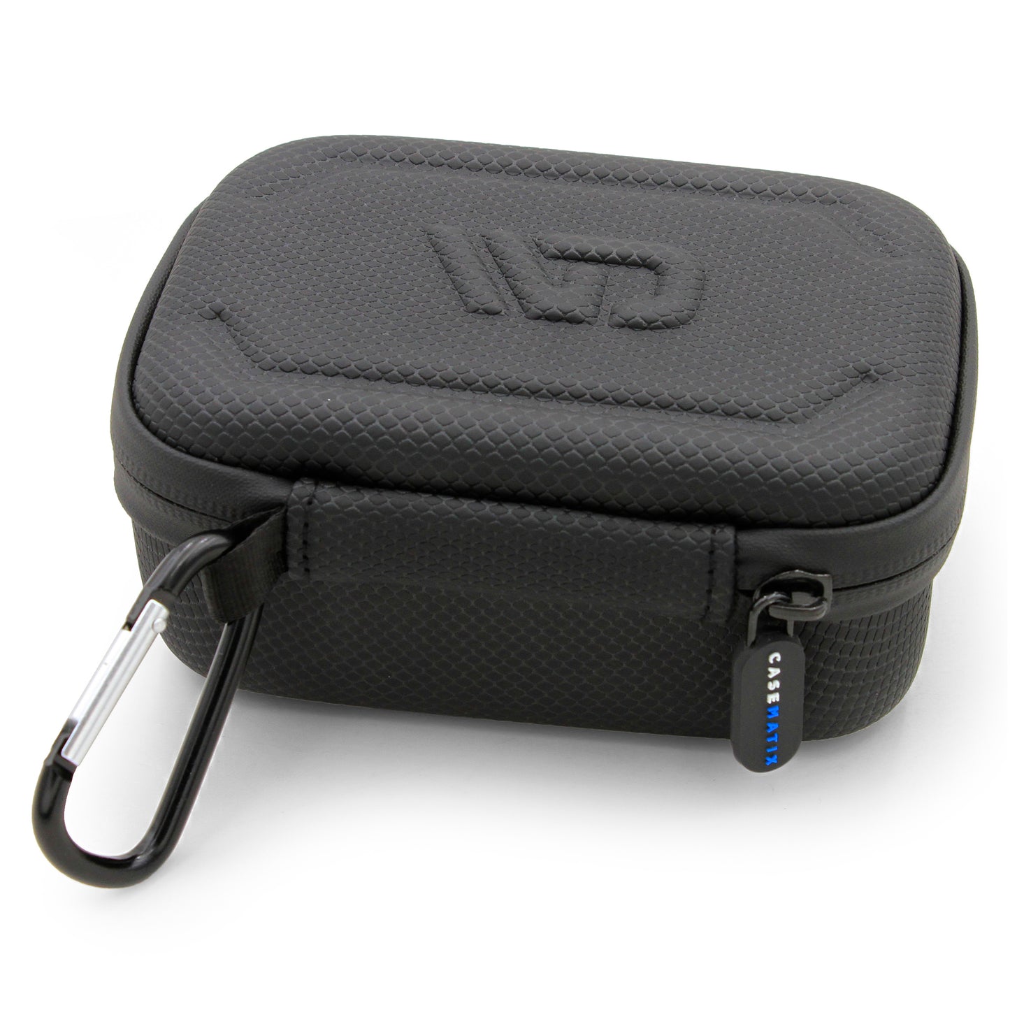 Travel Case Compatible with Zoleo Satellite Communicator - Includes Hard Shell Case with Wrist Strap for Satellite Messenger, Black