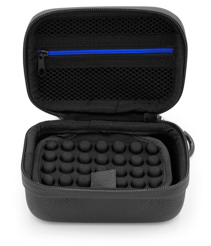 Travel Case Compatible with Zoleo Satellite Communicator - Includes Hard Shell Case with Wrist Strap for Satellite Messenger, Black