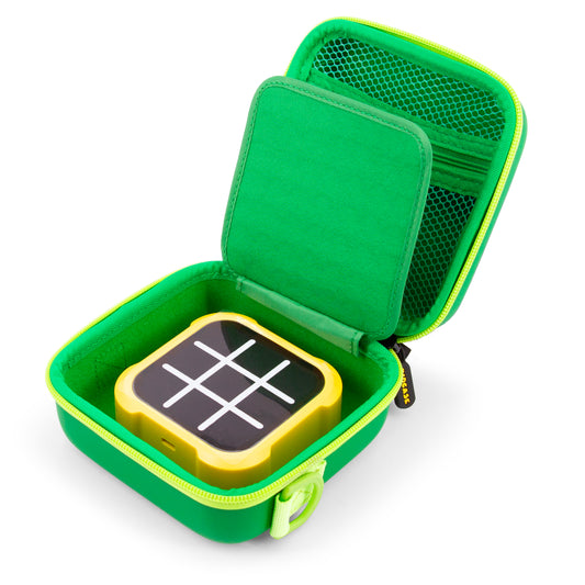 Toy Case Compatible with the Tic Tac Toe Bolt Game Single Layer Handheld Electronic Game - Does Not Fit Double-Stack Accessory Tray