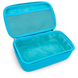 CASEMATIX Travel Case Fits Asthma Inhaler Spacer with Mask Attached, Inhaler Holder Holds Spacer and Accessories, Includes Turquoise Asthma Case Only
