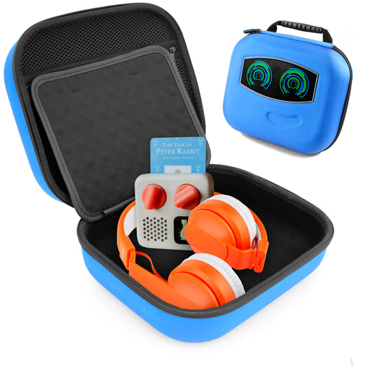 Carry Case Compatible with Yoto Mini (2024 Edition) Speaker and Headphones - Includes Travel Case Only for The Wired Headset Bundle