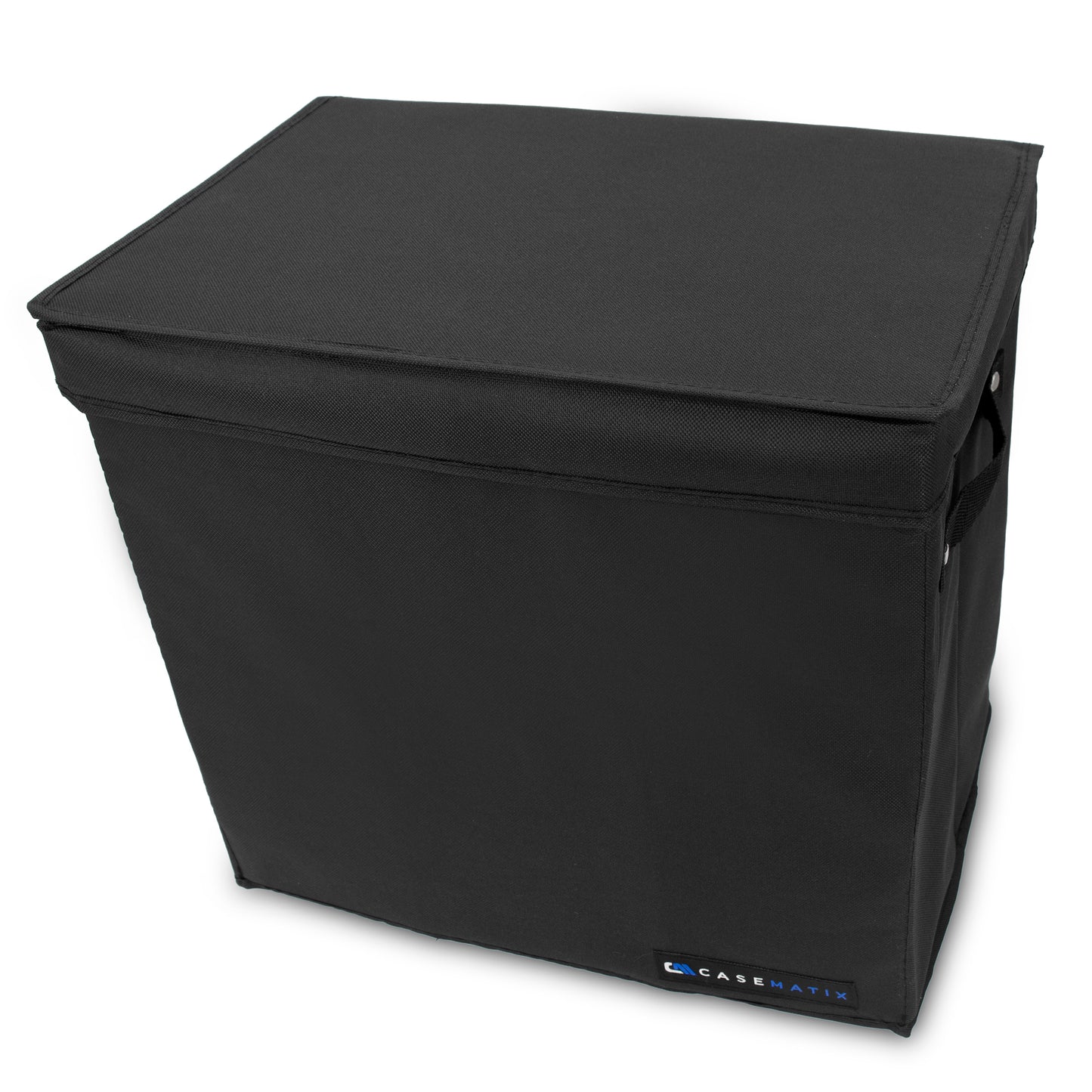 Graded Magazine Storage Case for 25 CGC Slabs, Lightweight Bin with 2 Removable Dividers, Fits Graded Book Slabs up to 14.5" x 10.25"