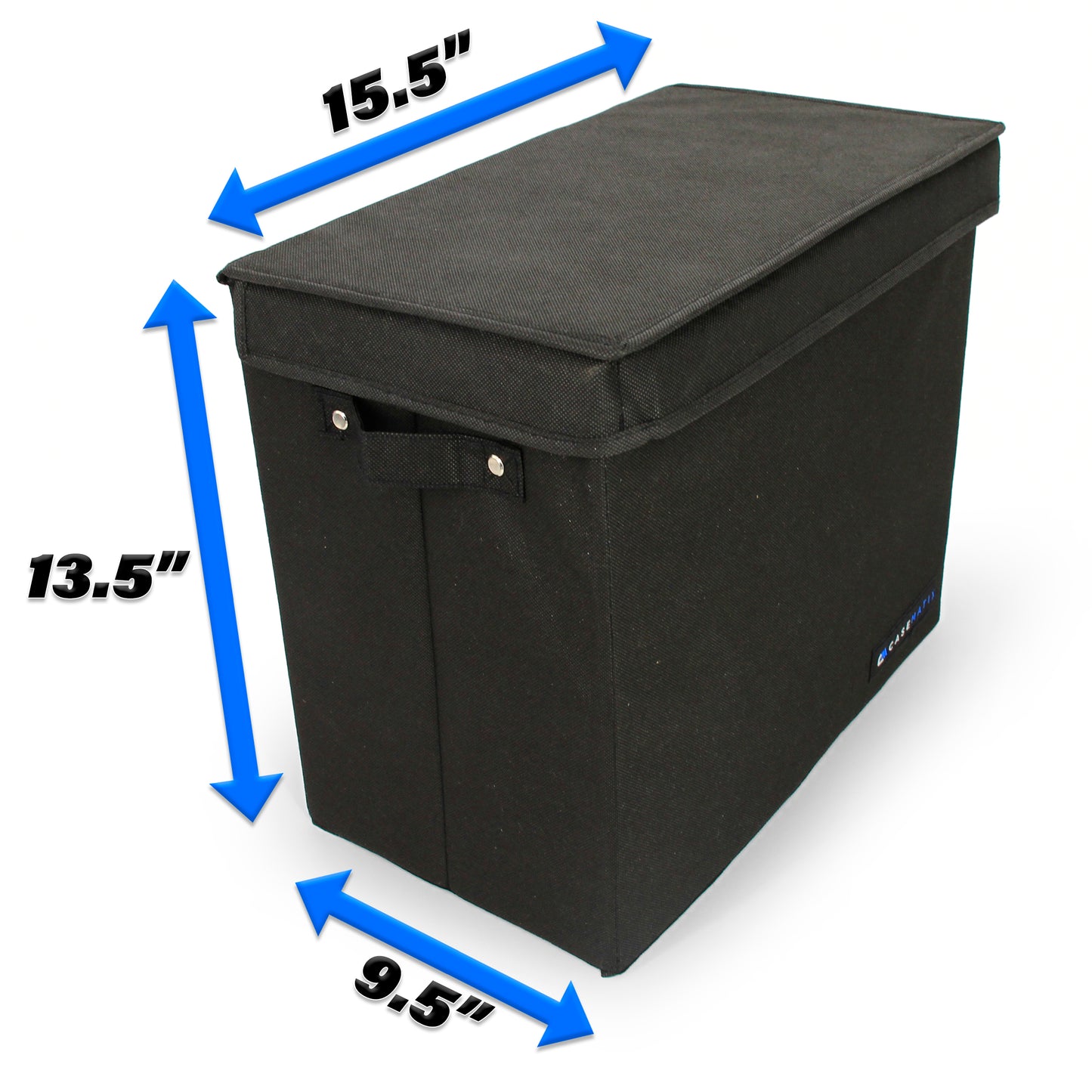 CASEMATIX Graded Comic Book Storage Case Fits up to 28 CGC Graded Comics, Lightweight Comic Book Bin with Three Comic Book Partitions (3 Pack)