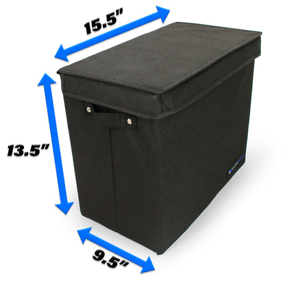 CASEMATIX Graded Comic Book Storage Case Fits up to 28 CGC Graded Comics, Lightweight Comic Book Bin with Three Comic Book Partitions (3 Pack)