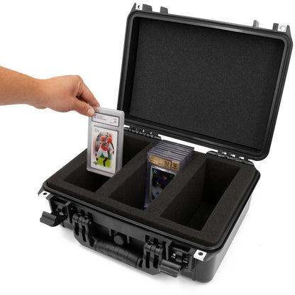 Casematix Custom Waterproof Graded Card Case Compatible with 90 Graded Cards Casematix Custom Waterproof Graded Card Case Compatible with 90 Graded Cards