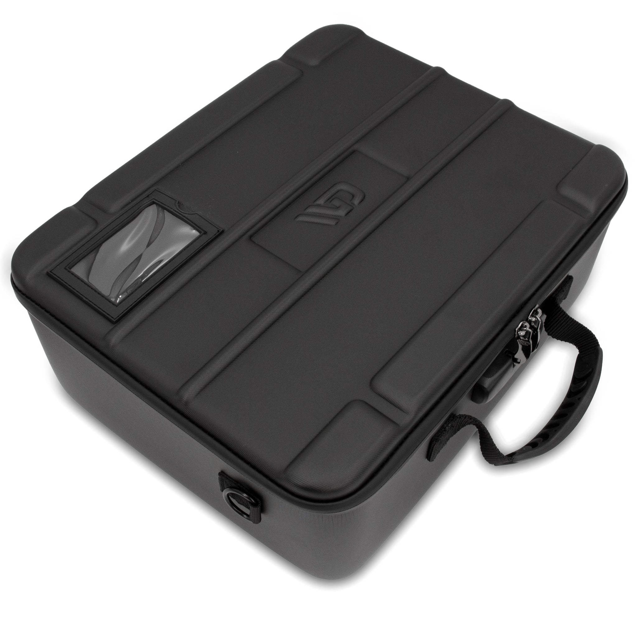 CASEMATIX Locking Gun Case Pistol Range Bag - Durable EVA Gun Bag with ...