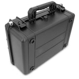 CASEMATIX 18" Customizable 6 Pistol Multiple Pistol Case - Waterproof & Shockproof Hard Gun Cases for Pistols, Magazines and Accessories with 3" Foam