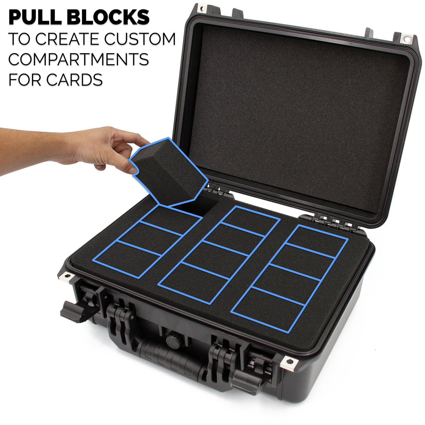 Casematix Custom Waterproof Graded Card Case Compatible with 90 Graded Cards Casematix Custom Waterproof Graded Card Case Compatible with 90 Graded Cards