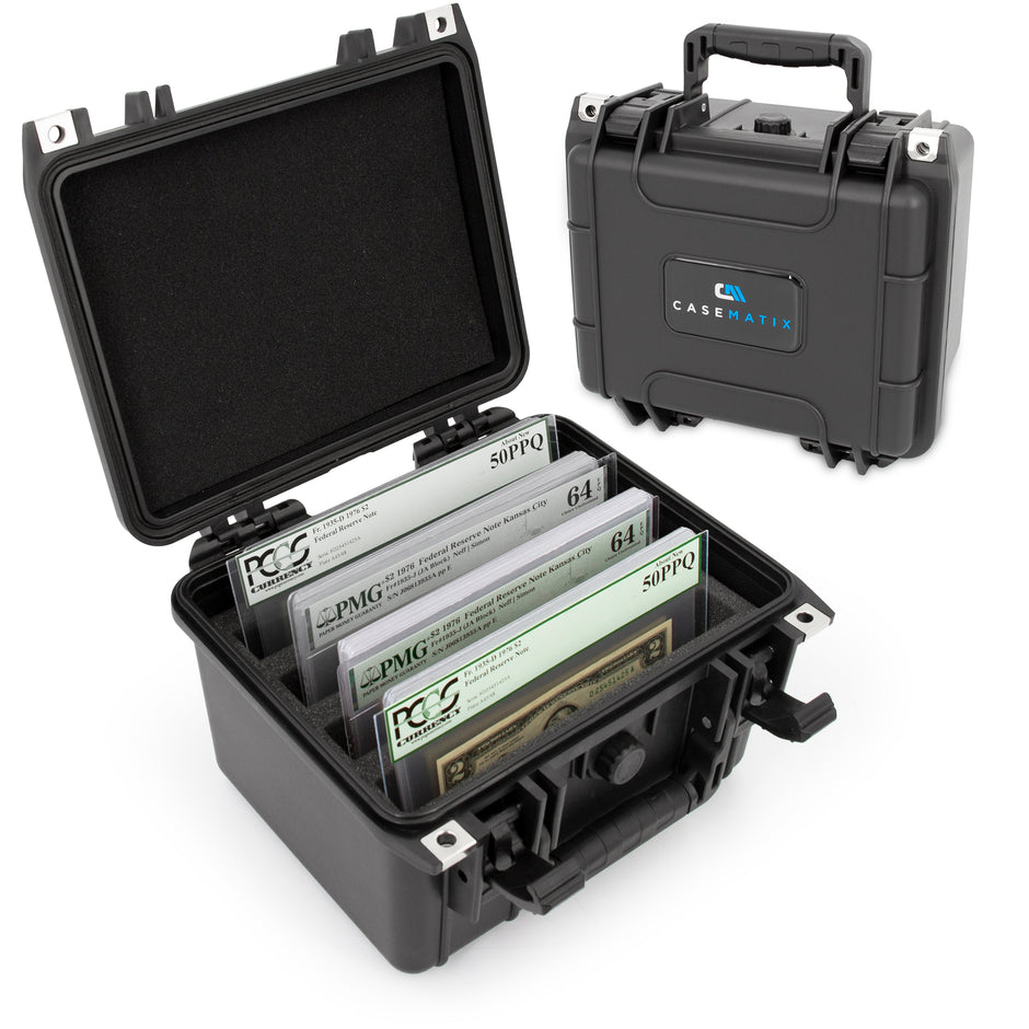 Graded Coin & Currency Cases | PCGS NGC PMG Protection | Waterproof ...