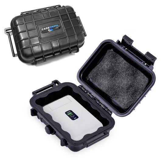 Protective Travel Case Compatible with Ubiquiti UniFi UTR Travel Router – Waterproof Hard Shell Carrying Case for Portable VPN Router WiFi Router