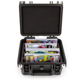 CASEMATIX Jumbo Card Case Waterproof Oversize Card Storage Compatible With Large Jumbo Pokemon Cards or Downtown Sports Cards, Fit 8.5" x 5.6" Sleeves