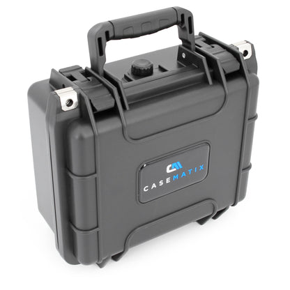 Graded Coin Case Compatible with 40+ PCGS or NGC Coin Slabs , Waterproof Coin Storage Box with Customizable Foam Will Fit Most Coin Holders
