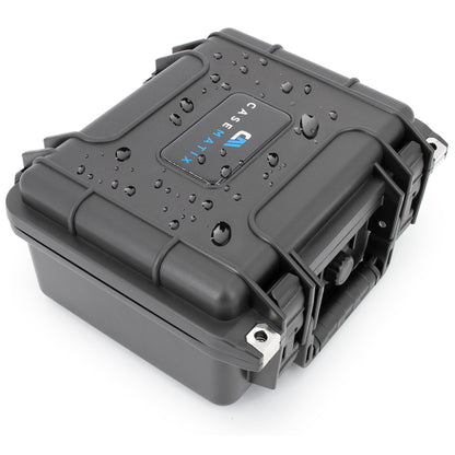 11" Waterproof Marine Fishfinder Case Compatible with Garmin Striker 4 GPS Fish Finder - Airtight Protection with Customizable Foam