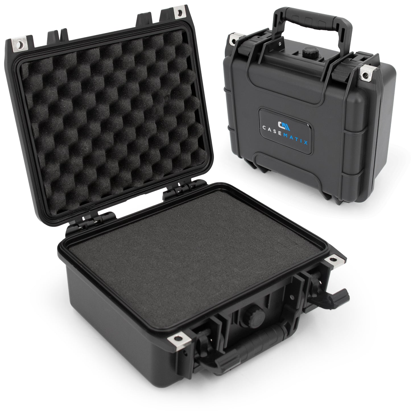 Graded Coin Case Compatible with 40+ PCGS or NGC Coin Slabs , Waterproof Coin Storage Box with Customizable Foam Will Fit Most Coin Holders