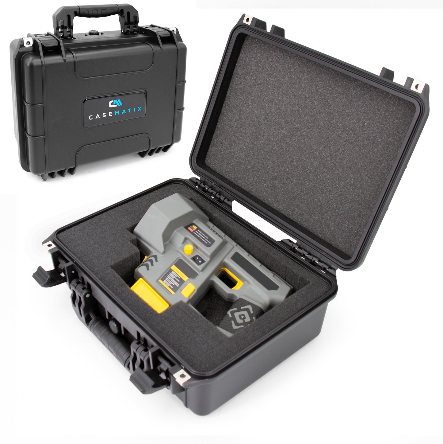 Hard Case Compatible With Caldwell Claycopter Target Launcher, Impact Resistant Waterproof Case With Padded Foam For Travel And Storage