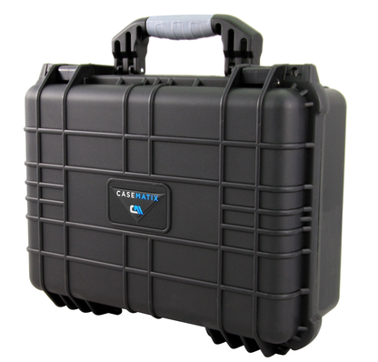 16" Mixer Travel Case - Hard Shell Protection Compatible with Behringer Xenyx 1202FX, Q802USB, 1002FX & More Audio Controllers