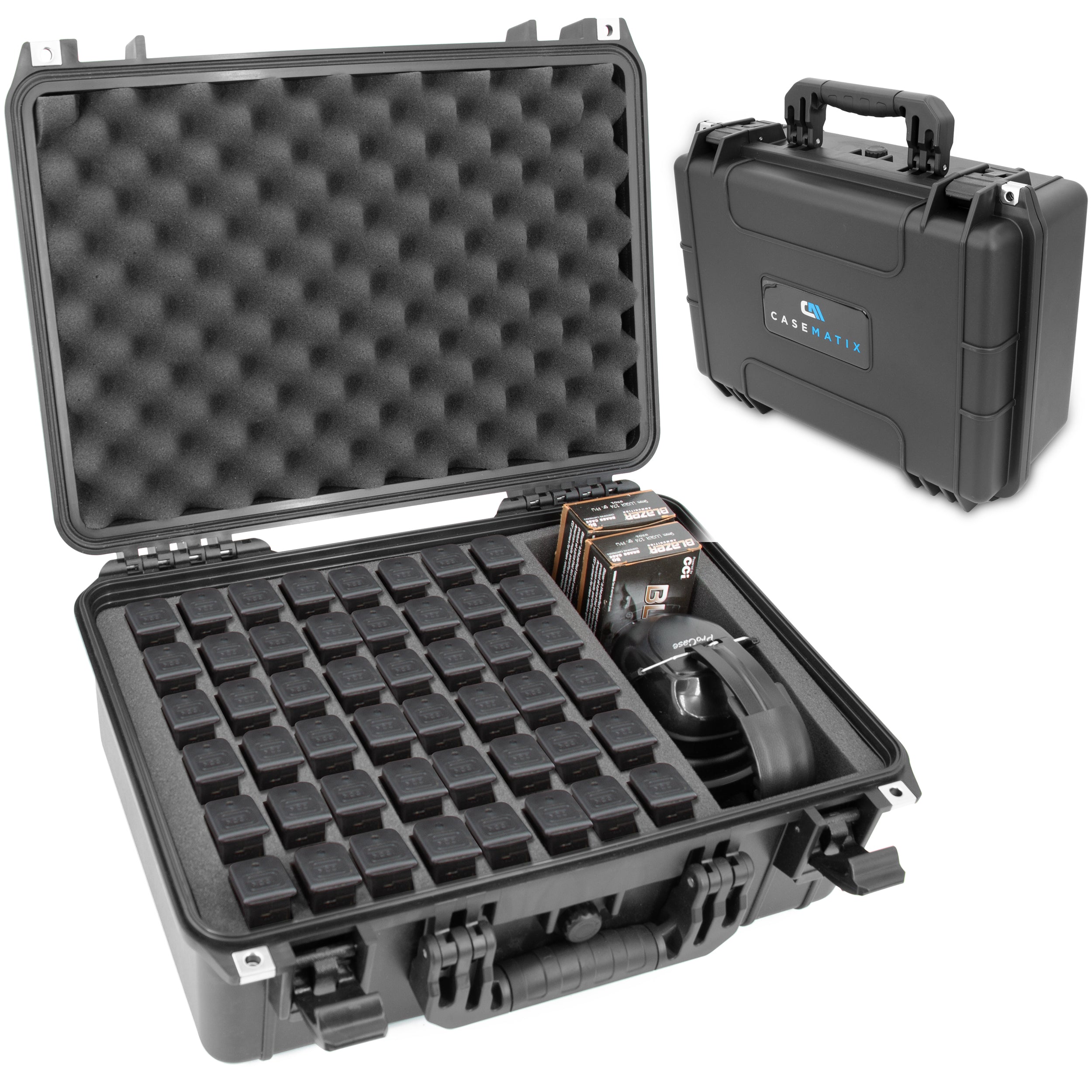 Secure Ammo & Magazine Storage Cases | Waterproof Cases | CASEMATIX ...
