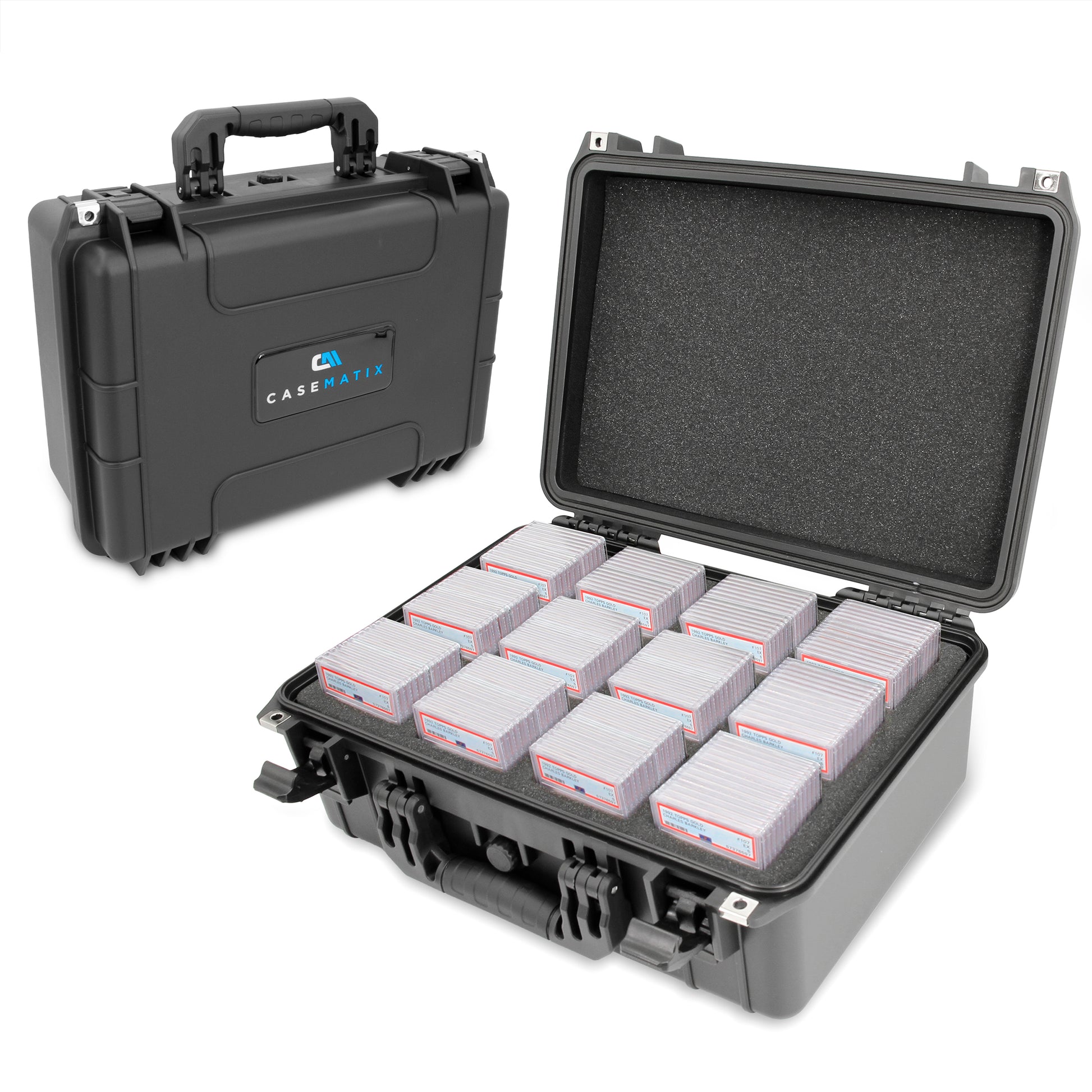 PSA Graded Card Case | 130 Slabs | Waterproof with 12 Dividers CASEMATIX Cases PSA Graded Card Case | 130 Slabs | Waterproof with 12 Dividers CASEMATIX Cases