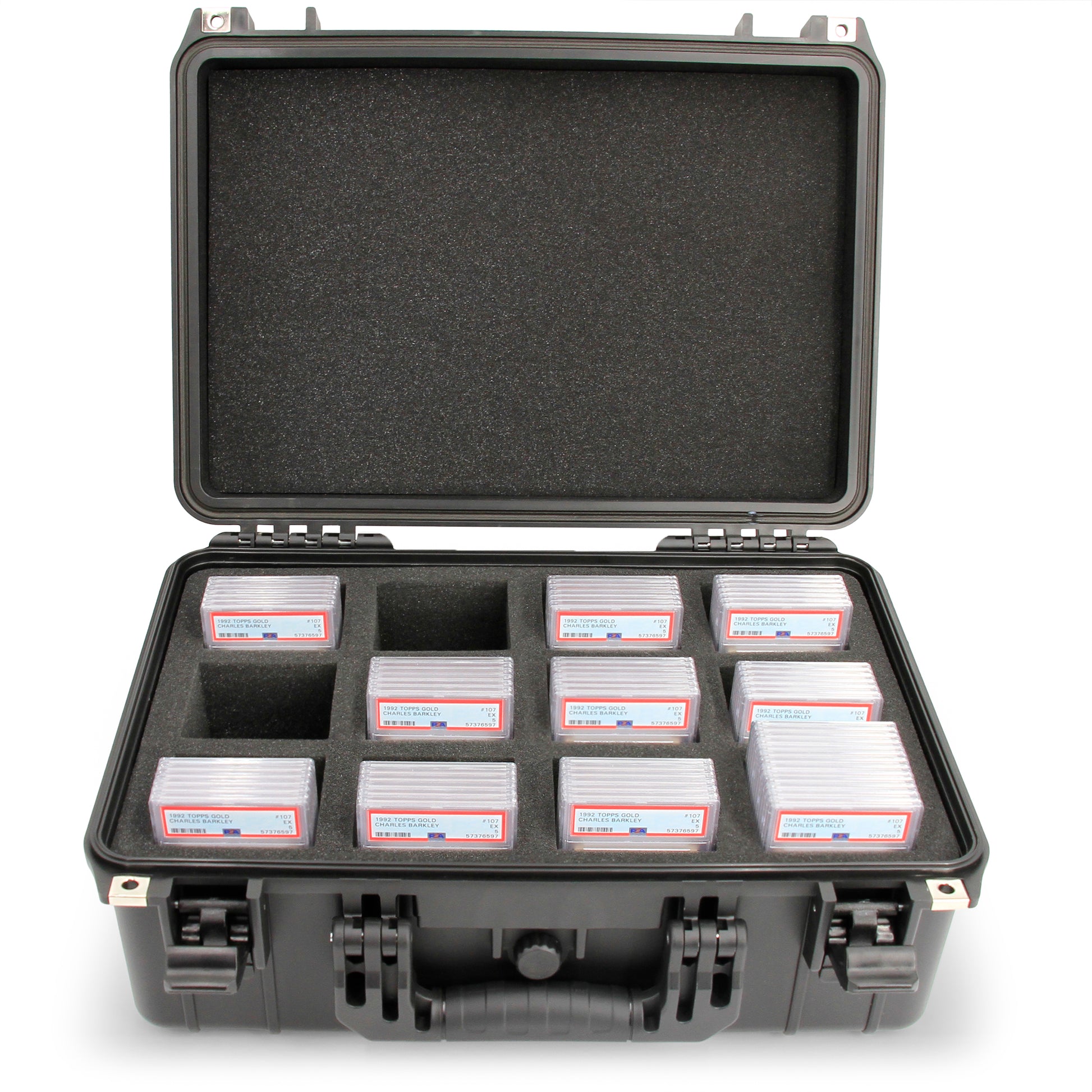 PSA Graded Card Case | 130 Slabs | Waterproof with 12 Dividers CASEMATIX Cases PSA Graded Card Case | 130 Slabs | Waterproof with 12 Dividers CASEMATIX Cases
