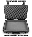 CASEMATIX Travel Case Compatible with Zoom R20 Multi Track Tabletop Recorder with Cables, Mic and More - Waterproof Carry Case for Digital Mixer Only