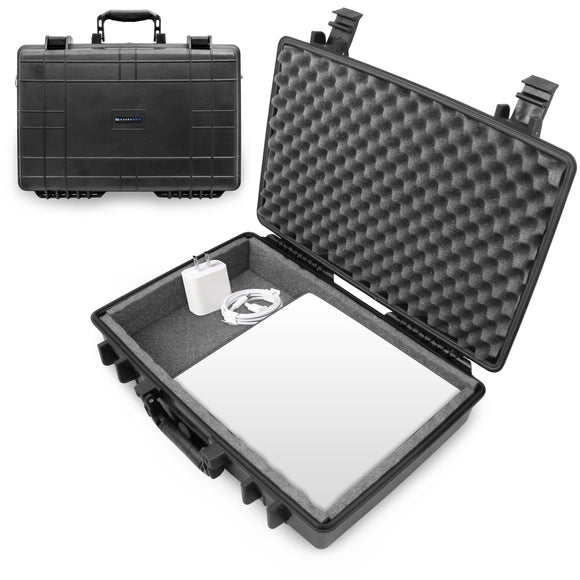 CASEMATIX Travel Case Compatible with Starlink Mini, Kickstand, Pipe Adapter, Cables, Power Supply & More - Waterproof Portable Storage Case Only