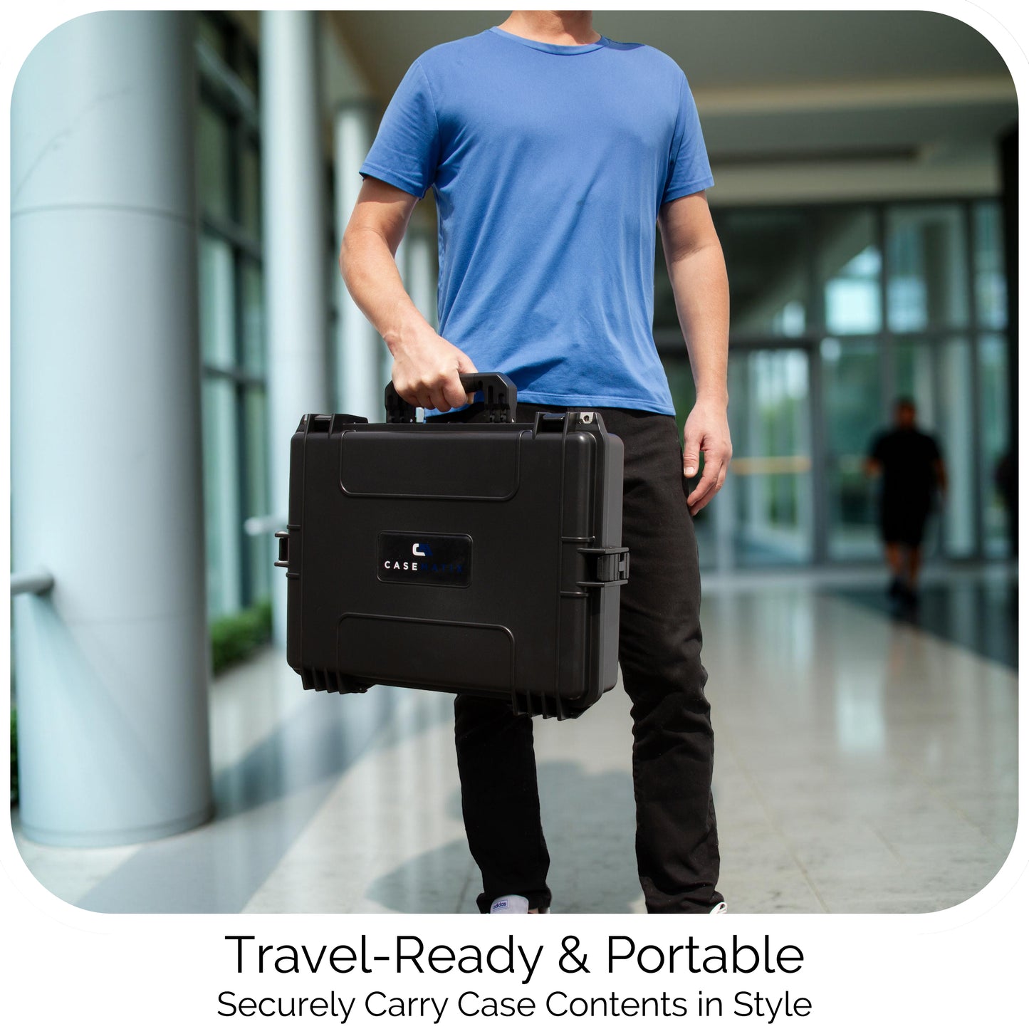 Hard Shell Case for Lenovo ThinkPad E16 – Waterproof Laptop Travel Bag with Custom Foam Protection for 15.6–17.3″ Business Laptops