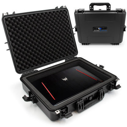 Elite Custom Waterproof Laptop Case Compatible with Acer Predator Helios 300, Helios 500, Nitro 5 and More Gaming Laptops 15.6"-17.3"